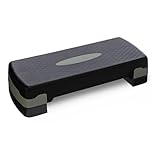 Amazon Basics Aerobic Steppbrett, Verstellbarer Workout Stepper für Zuhause,...