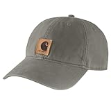 Carhartt Herren Canvas Cap Baseballkappe, Dusty Olive, Einheitsgröße