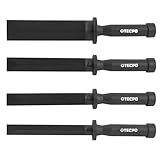 TECPO Kunststoff-Schaber, 4-teilig Kunststoff Klebegewicht Entferner Set...