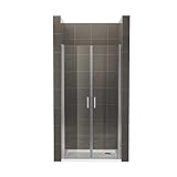 Duschtür STELLA 91x180 cm Nischentür Verstellbereich von 91-94 cm, Höhe: 180...