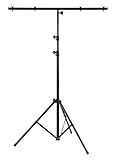 Showlite LS250 Lichtstativ mit Quertraverse (für Bühnen & Konzerbeleuchtung,...