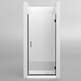 90cm x 185cm Duschtür, mit 6mm ESG Nanobeschichtung Glas Duschtüren, Duschtür...