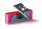 Samurai Black Trapez Trapezklingen 10 Stück im Sicherheitsspender für Cutter...
