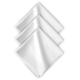 NIUQIGE Brillenputztücher Mikrofasertuch 20x20cm Dreierpack - Optikerqualität...