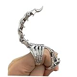 vepoty Skorpionring Verstellbarer Offener Ring Steampunk Scorpion Ring Cool Ring...