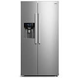 Midea MDRS681FGE02 Side-by-Side Kühl-/Gefrierkombination/334 L Kühlteil/182 L...