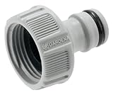 Gardena Hahnverbinder 26,5 mm (G 3/4 Zoll): Adapter für den Anschluss eines...