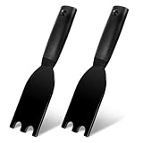 COMNICO 2 Stück Grillschaber hitzebeständiger Nylonspatel Grillspatel...