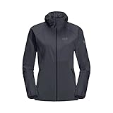 Jack Wolfskin Damen Go Hike W Softshelljacke, graphite, L EU