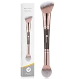 KINGMAS Stiftung Make-up Pinsel, Doppel-Bürste Foundation Make-up Pinsel zum...
