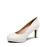 DREAM PAIRS Damen Pumps Anzugschuhe Klassische High Heels für Damen mit Plateau...