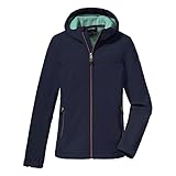 Killtec Mädchen Softshell Jacke mit Kapuze KOW 194 GRLS SFTSHLL JCKT,...