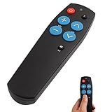 YANGUN Universelle TV-Fernbedienung mit großer Taste für ältere Menschen,...