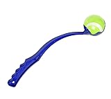 Fluffix Ballwerfer für Hunde mit Tennisball - Blau - 38 cm -...