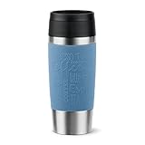 Emsa Travel Mug 360 ml Classic Isolierbecher, Kaffeebecher aus Edelstahl, neuer...
