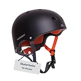 HUDORA Skaterhelm - Skateboard-Helm für Kinder, Jugendliche und Erwachsene -...