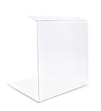 Trofecto Spuckschutz Trennwand aus Acrylglas PETG als Thekenaufsatz - Acrylglas...