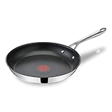 Jamie Oliver by Tefal Cook's Direct On Bratpfanne 28 cm, Edelstahlpfanne...