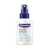 Hansaplast Wundspray (50 ml), zur antiseptischen Wundreinigung durch mechanische...