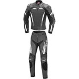 Büse Imola 2-Teiler Motorrad Lederkombi, schwarz/weiß, 52