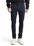 TOM TAILOR Denim Herren 1020451 Straight Fit Chino Hose mit Gürtel, 23976 -...