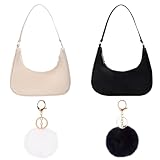 KASURE 2 Stücke Umhängetasche Damen Handtasche, Umhängetasche Tasche Damen...