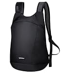 WATERFLY Ultraleicht Faltbar Rucksack 15L: Klein Packable Wanderrucksack Leicht...