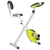 HOMCOM Heimtrainer Fahrradtrainer klappbar Magnetisch Hometrainer Fahrrad mit...