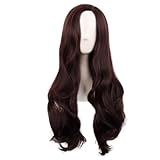 MapofBeauty 28 Zoll/70 cm Cosplay Lange Wellige Lockige Synthetische Faser Seite...