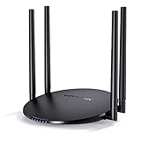 WAVLINK 1200 Mbit/s WLAN Router, Dual WLAN Router (867 Mbit/s 5GHz + 300 Mbit/s...