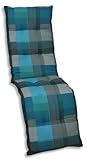 GO-DE Textil Bequeme und attraktive Polsterauflagen für Ralaxliegen (Einzelset,...