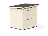 Upyard Gartenhaus Strongbox L - Robuste Holz Gerätehaus mit imprägniertem...
