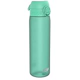 ion8 Trinkflasche, 500 ml, Auslaufsicher, Einhandöffnung, Sichere Verriegelung,...