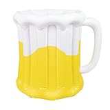 Boland 54229 - Aufblasbarer Bierkrug, Getränkekühler, Dekoration, Partydeko...