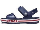 Crocs Unisex Kinder Bayaband K Sandale, Navy Pepper, 24/25 EU