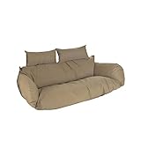 Home Deluxe - Polyrattan Hängesessel Twin - nur Kissen
