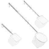 SHENLIU 3 Stück Aquarium Kescher Fischnetz, Kleines Garnelennetz, Aquarium...