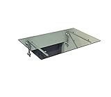 BuyLando-Shop Vordach Glasvordach Türvordach Verbundsicherheitsglas Klarglas...