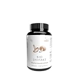 Pilze Wohlrab - Bio Shiitake Pilze Pulver Kapseln, 100 Kapseln á 500 mg Shitake...