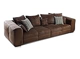 Cavadore Big Sofa Mavericco / Große Polster Couch mit Mikrofaser-Bezug...
