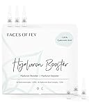 Hyaluron Booster FACES OF FEY - Derma roller Ampullen – 1,25% Hyaluronsäure -...