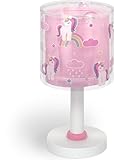 Dalber Kinder Tischlampe Nachttischlampe kinderzimmer Einhörner Tiere Unicorns,...