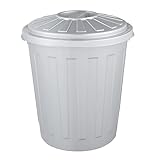 keeeper Mini-Tonne 7 l, Polypropylen, Silber, 24,5 x 29 x 24,5 cm