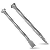 2-Teiliges Kaltmeißel-Set, Enthalten Flachmeißel Spitzmeißel 30cm...