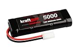 Kraftmax RC Hochleistungs Akku mit Tamiya-Stecker - 7,2V / 5000mAh / NiMH -...