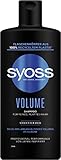 Syoss Shampoo Volume (440 ml), für feines & plattes Haar, silikonfreies Shampoo...