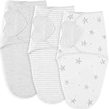 Susurration 3-Pack Swaddle Schlafsack Baby - 100% Baumwolle Baby Schlafsäcke...