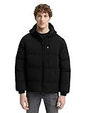 TOM TAILOR Denim Herren Lightweight Pufferjacke mit Kapuze