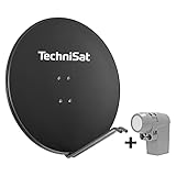 TechniSat SATMAN 850 Plus - Satellitenschüssel (85 cm Sat Spiegel mit...