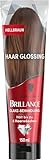 Brillance Glanz-Behandlung, Haar Glossing Hellbraun (150 ml), pflegt und...